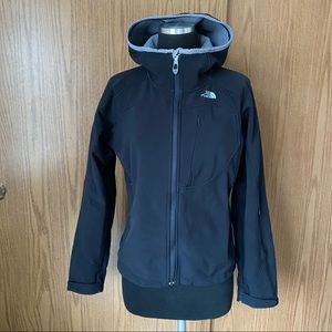 North face black soft shell Recco Apex Jacket